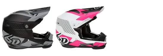 6D Helmets Youth ATR-2Y Fusion Youth Helmet MX | S M L XL | Black Gray Pink White