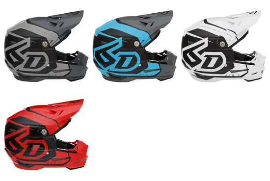 6D Helmets Adult ATR-2 Torque Helmet MX | XS S M L XL 2XL | Black Gray Blue White Red 1