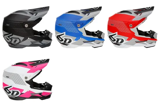 6D Helmets Adult ATR-2 Fusion Helmet MX | XS S M L XL 2XL | Black Gray Blue White Red Pink 1