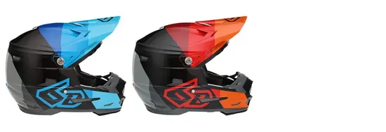 6D Helmets Adult ATR-2 Range Helmet MX | XS S M L XL 2XL | Black Blue Red 1