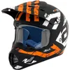 AFX Adult FX-17 Attack Helmet Full Face | 3XL 4XL | Black Orange Red Blue
