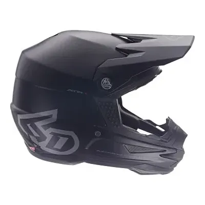 6D Helmets Adult ATR-1 Solid Helmet MX | XS S 2XL | Black 1