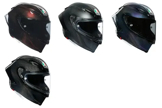 AGV Adult Pista GP RR Mono Helmet Full Face | S M L XL 2XL | Red Black Satin Blue Black 1