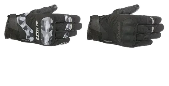 Alpinestars C-30 Drystar Gloves Adult M L XL 2XL Black Gray 1