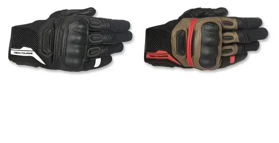 Alpinestars Highlands Gloves Adult M 2XL Black Red