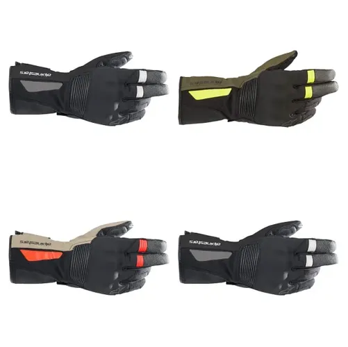 Alpinestars Denali Aerogel Drystar Gloves Adult S M L XL 2XL 3XL Black Gray Fluorescent Yellow Tan