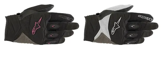 Alpinestars Stella Shore Gloves Adult S M L XL Black Pink Gray 1