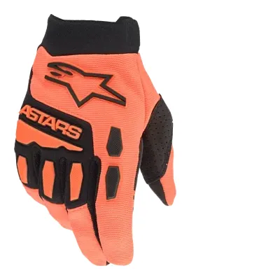 Alpinestars Youth Full Bore Gloves Youth S L Black Orange 1