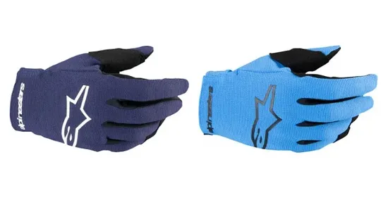 Alpinestars Youth Radar MX Gloves Women Youth 2XS XS S M L Black Blue Blue Frost 1