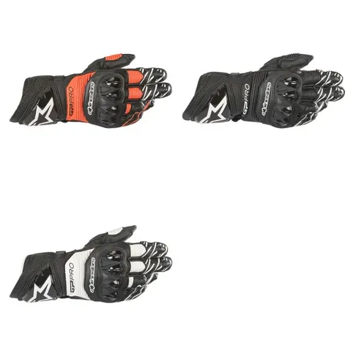 Alpinestars GP Pro RS3 Gloves Adult S M L XL 2XL 3XL Black Red White 1