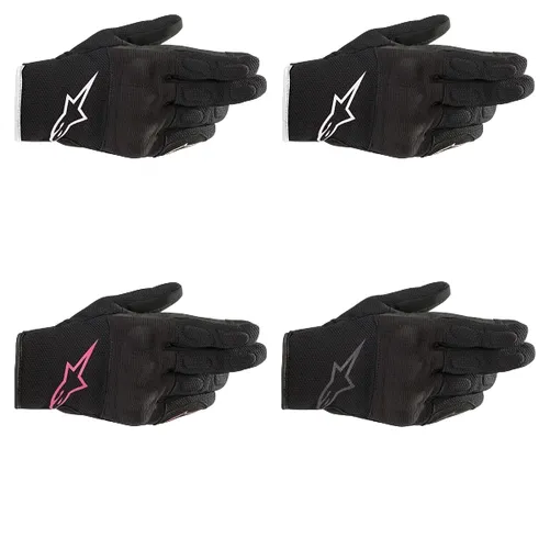 Alpinestars Stella S-Max Drystar Gloves Adult XS S M L XL Black Teal White Pink Gray