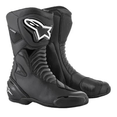 Alpinestars SMX-S Boots Adult 10.5 11.5 12 12.5 13.5 14 6.5 7.5 8 9 9.5 Black 1