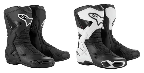 Alpinestars Stella SMX-6 V3 Vented Boots Women 11 5 8.5 Black White
