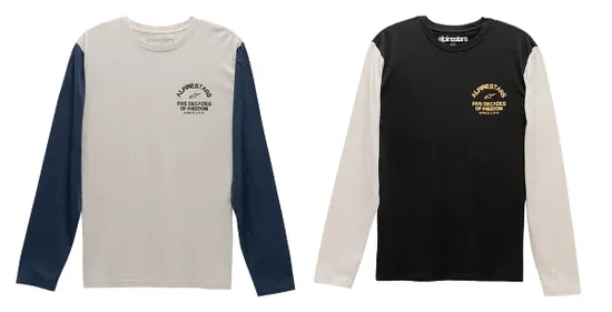 Alpinestars Decades Long Sleeve Raglan Tee 1
