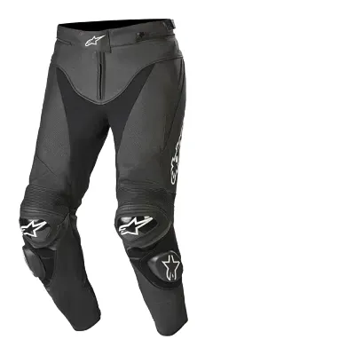 Alpinestars Adult Men Track v2 Leather Pants 28 30 32 34 36 38 40 42 44 Black 1