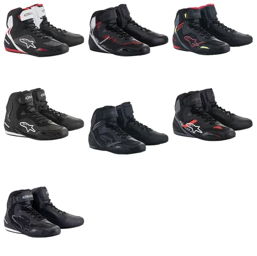 Alpinestars Faster 3 Rideknit Shoes Adult 10 10.5 11 11.5 12 12.5 13 13.5 14 6 6.5 7 7.5 8 8.5 9 9.5 Black White Red Silver Yellow Gray 1