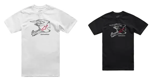 Alpinestars MX Helmet CSF T-Shirt