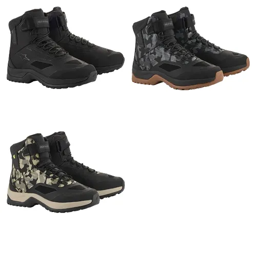 Alpinestars CR 6 Drystar Riding Shoes Adult 10 10.5 11 11.5 12 13 14 8 9 9.5 Black Gray Brown Green 1