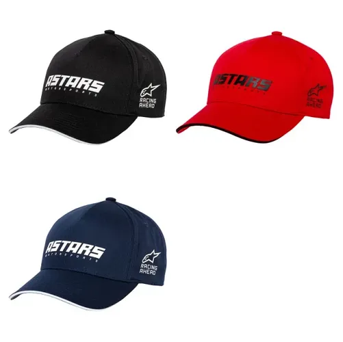 Alpinestars Adult Unisex Tension Hat One Size Black Red Blue 1