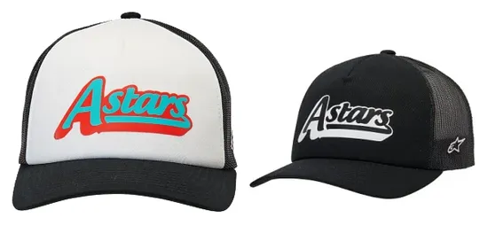 Alpinestars Adult Unisex Delivery Trucker Hat One Size Black White