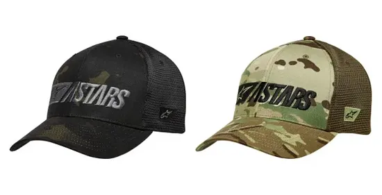 Alpinestars Adult Unisex Reblaze Multicamo Hat One Size Black Green 1