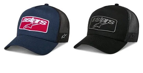 Alpinestars Adult Unisex Focus Trucker Hat One Size One Size Fits Most Navy Black 1