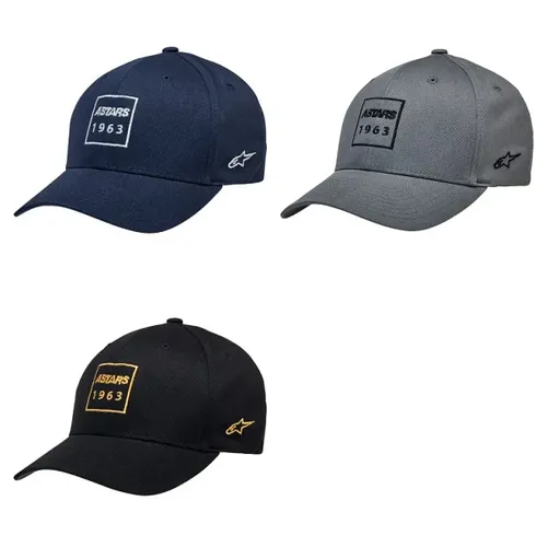 Alpinestars Adult Unisex Boxed Hat L XL S M Navy Gray Black