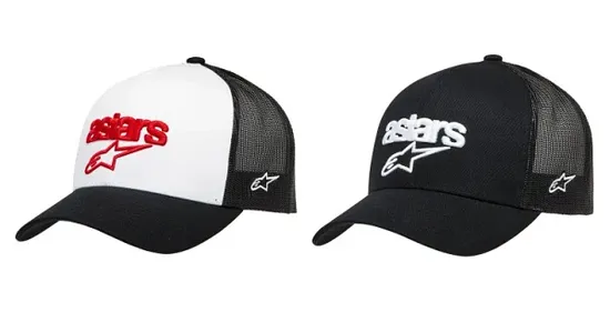 Alpinestars Adult Unisex Pedigree Hat One Size White Black Red 1