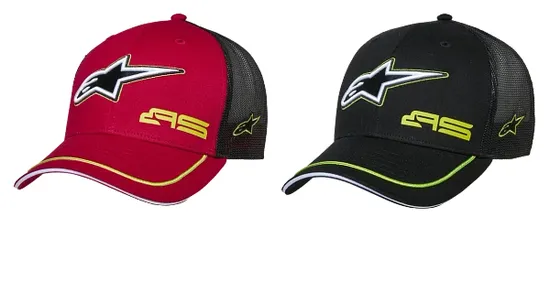 Alpinestars Adult Unisex Exceed Trucker Hat One Size Red Black 1