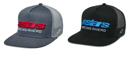 Alpinestars Adult Unisex Notice Trucker Hat One Size Charcoal Black 1