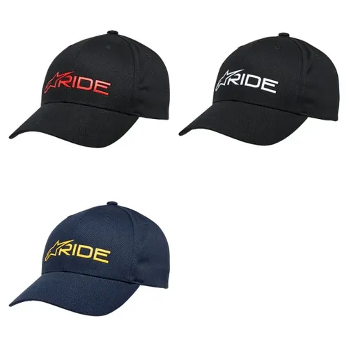 Alpinestars Adult Unisex Ride 3.0 Hat One Size Black Red White Navy Gold 1