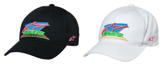 Alpinestars Adult Unisex Vivid Hat One Size Black White