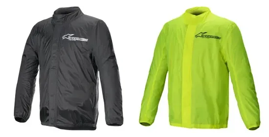 Alpinestars Adult Men Hurricane Rain v2 Jacket S M L XL 2XL 3XL 4XL Black Yellow 1