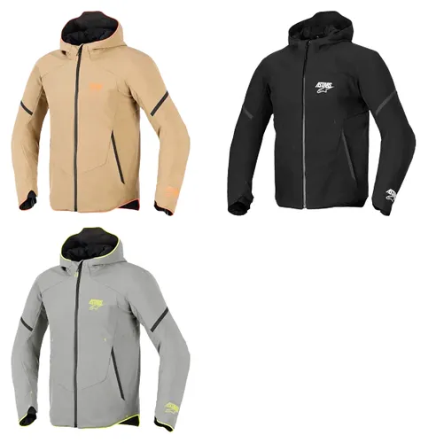 Alpinestars Adult Men Aeroshell Waterproof Jacket S M L XL 2XL 3XL 4XL Tan Black Gray 1
