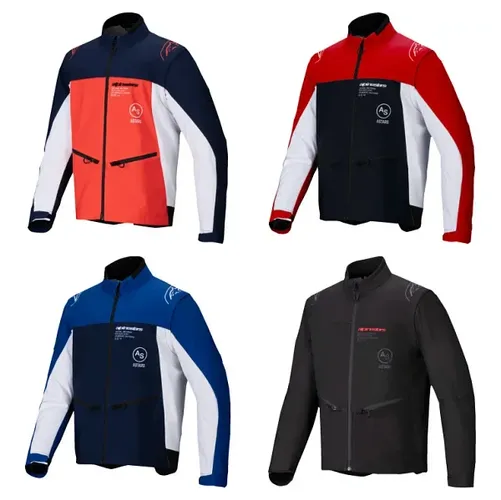 Alpinestars Adult Men Lite-Dura Softshell Jacket S M L 2XL 3XL Navy Orange White Black Red Blue 1