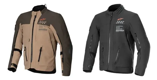 Alpinestars Adult Men AMT8 Stretch Drystar XF Jacket S M L XL 2XL 3XL 4XL Brown Tan Black