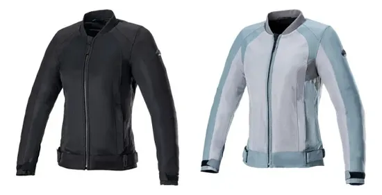 Alpinestars Adult Women Stella Eloise v2 Air Jacket XS S M L XL 2XL Black Blue Gray 1