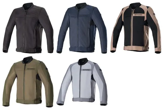 Alpinestars Adult Men Luc v2 Air Jacket S M L XL 2XL 3XL 4XL Black Navy Tan Green Gray 1