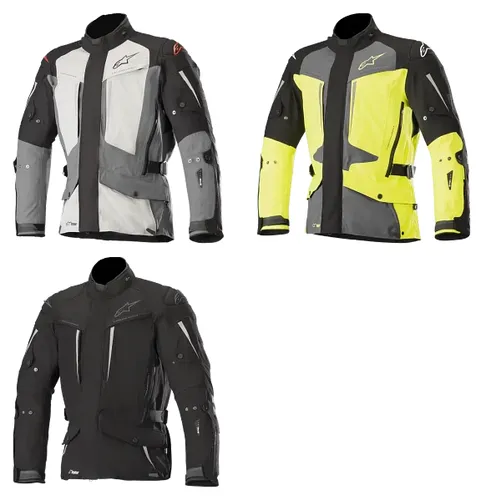 Alpinestars Adult Men Yaguara Drystar Jacket S M L XL 2XL Black Gray White Yellow 1