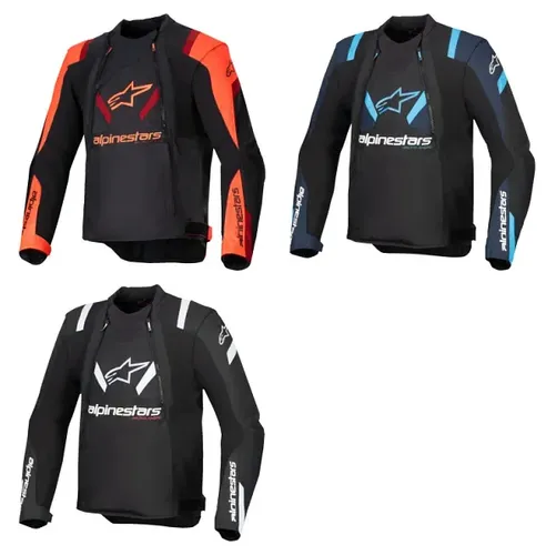 Alpinestars Adult Men T-Stunt Air Jacket S M L XL 2XL 3XL 4XL Black Red Blue White 1