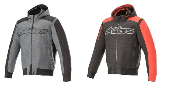 Alpinestars Adult Men Rhod Windstopper Hoodie S M L XL 2XL 3XL Gray Black Red 1