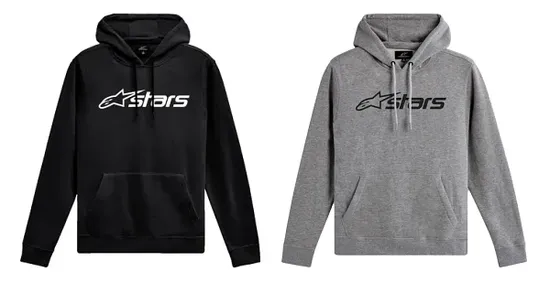 Alpinestars Adult Men Blaze Hoodie V3 S M L XL 2XL Black White Gray