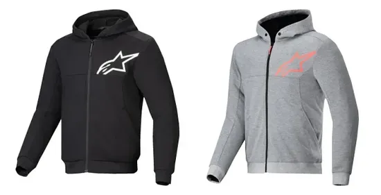 Alpinestars Adult Men Chrome v2 Sport Hoodie S M L XL 2XL Black White Gray Red 1