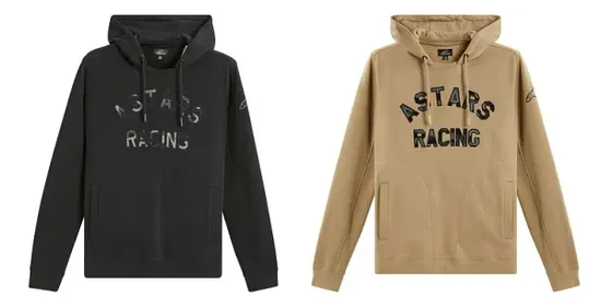 Alpinestars Adult Men Assured Hoodie M L XL 2XL Black Tan 1