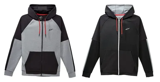 Alpinestars Adult Men Talon Hoodie M L XL 2XL Black Gray 1