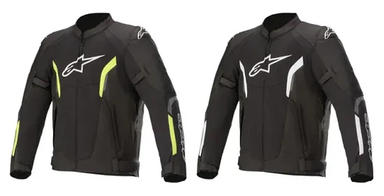 Alpinestars Adult Men AST Air v2 Jacket S M L XL 2XL 3XL 4XL Black Yellow White 1