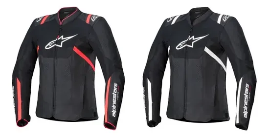 Alpinestars Adult Women Stella T-SPS Air v2 Jacket XS S M L XL 2XL Black White Pink 1
