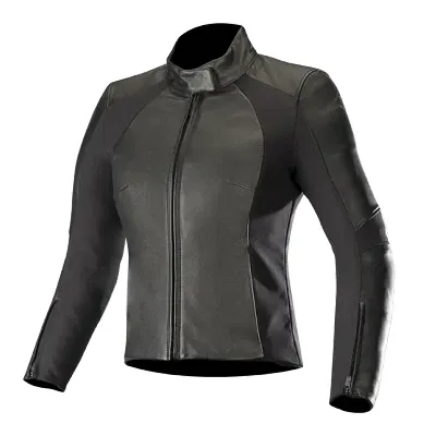 Alpinestars Adult Women Stella Vika v2 Jacket 2 4 6 8 10 12 14 16 Black 1