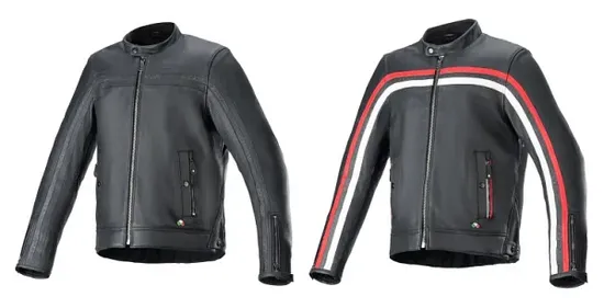 Alpinestars Adult Men Dyno Leather Jacket S M L XL 2XL 3XL 4XL Black Red White 1