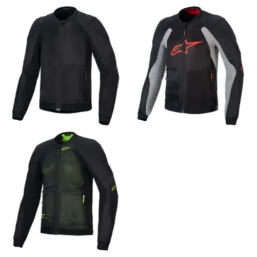 Alpinestars Adult Men Troop-Air Jacket S M L XL 2XL 3XL 4XL Black Gray Red Yellow 1